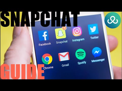 Person using phone for Snapchat marketing