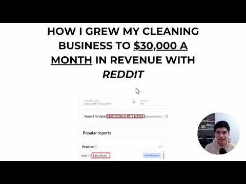 How I Grew My Cleaning Business to $30K/Month Using Reddit (Free Traffic Strategy)