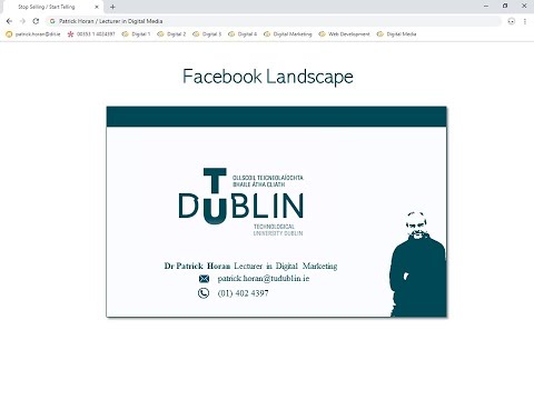 Facebook Landscape