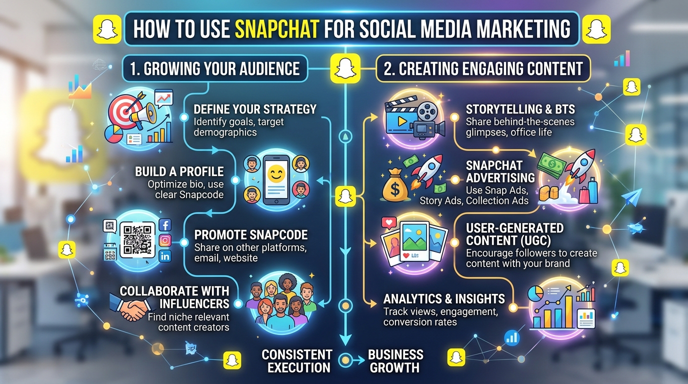 How to Use Snapchat for Social Media Marketing