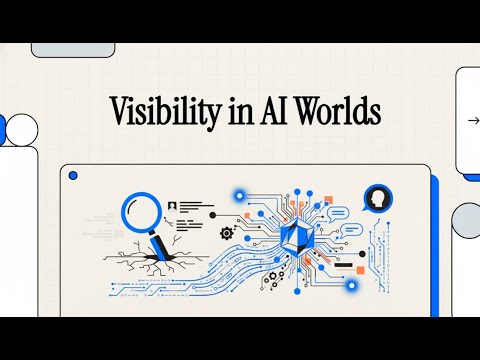 Diagram illustrating global digital visibility and information flow, representing a feedback loop.